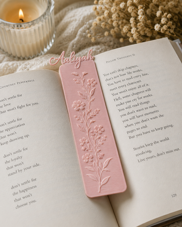 Credez Premium Metal Bookmark – Islamic (AALIYAH) -Inspired Design for Book Lovers-D-05